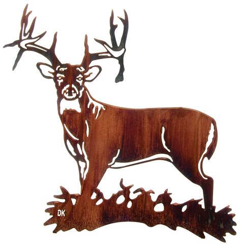 metal deer wall art